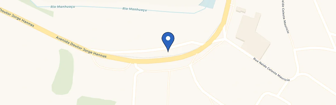 Mapa com a localização da estação HB Energia / HB Mobi