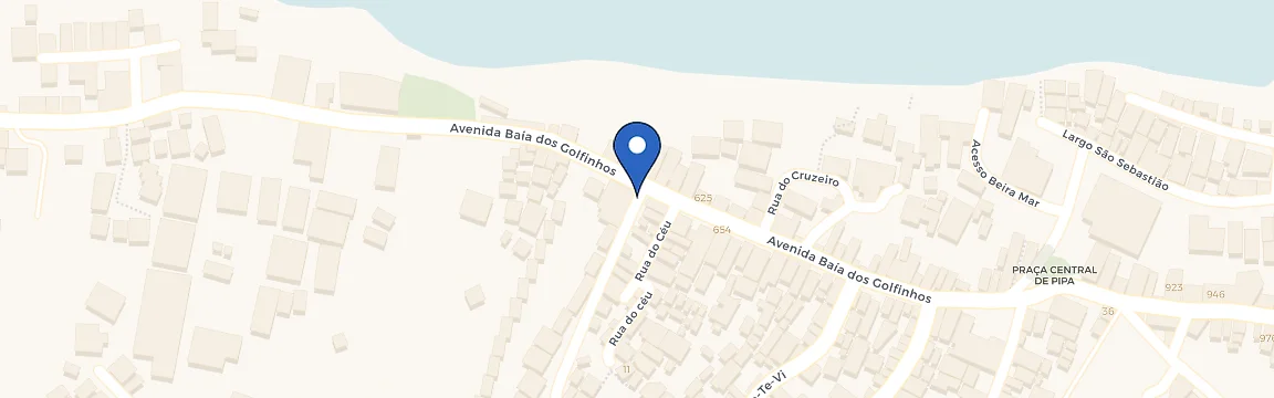 Mapa da estação Hotel Pipa Atlântico