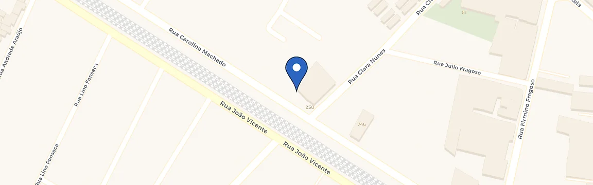 Mapa da estação Motel Caricias