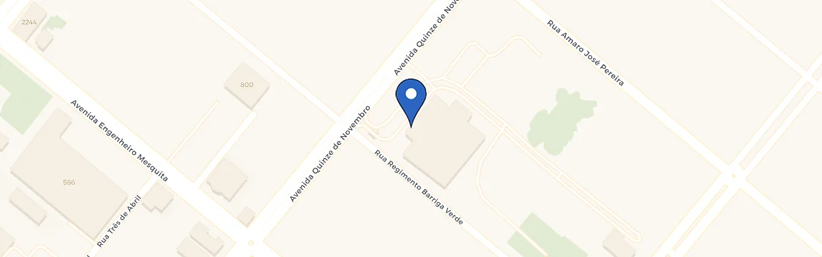 Mapa da estação Power2Go - Grêmio Fronteira