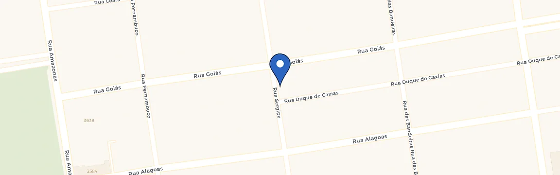 Mapa da estação Auto Posto Liberdade