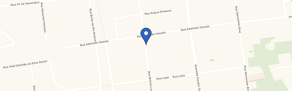 Mapa da estação Hotel Sul América