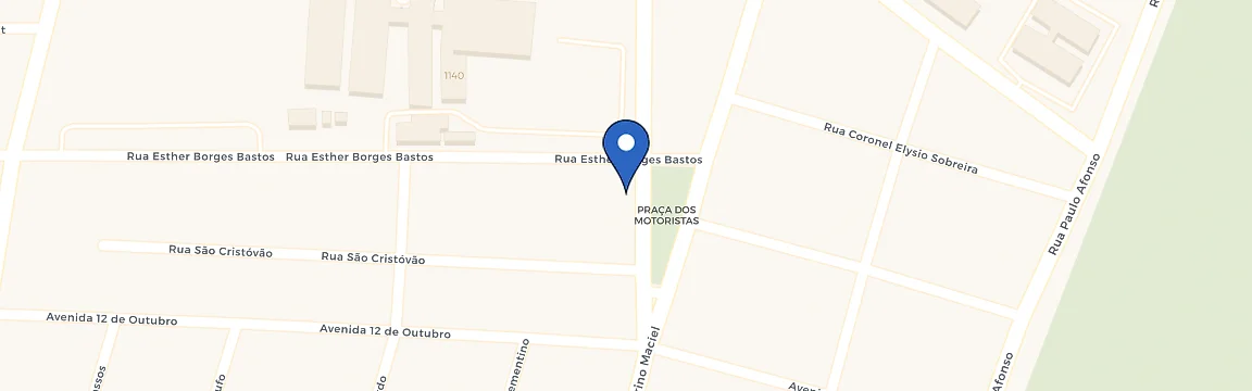 Mapa da estação VAPT - Tião Auto Center