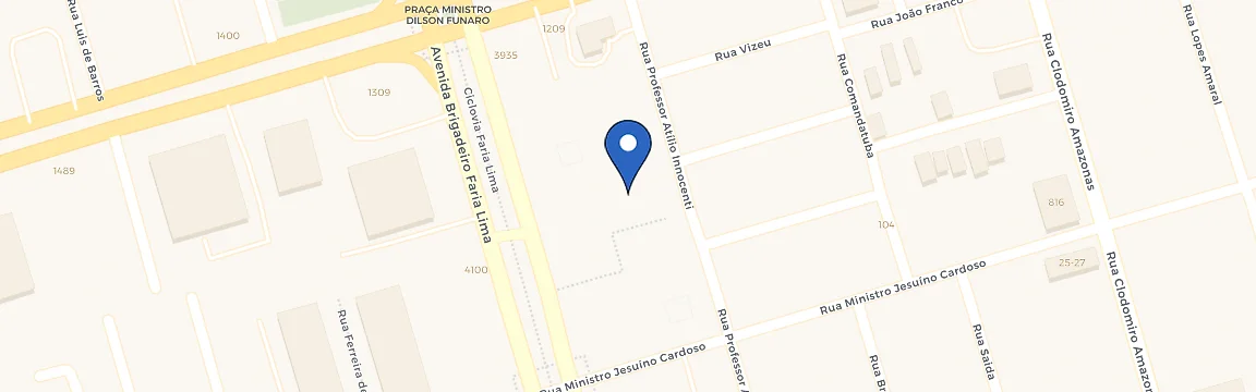 Mapa da estação Helbor Lead Offices Faria Lima