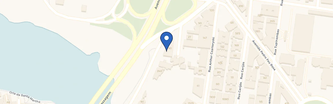 Mapa da estação BM Vitória