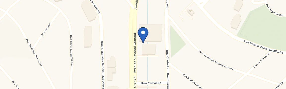 Mapa da estação Beneton Park