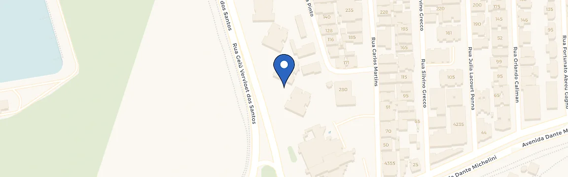 Mapa da estação EcoDot. Residencial Jardins