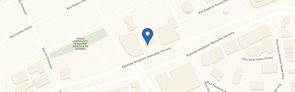 Mapa da estação Zletric + Toniello | W Offices