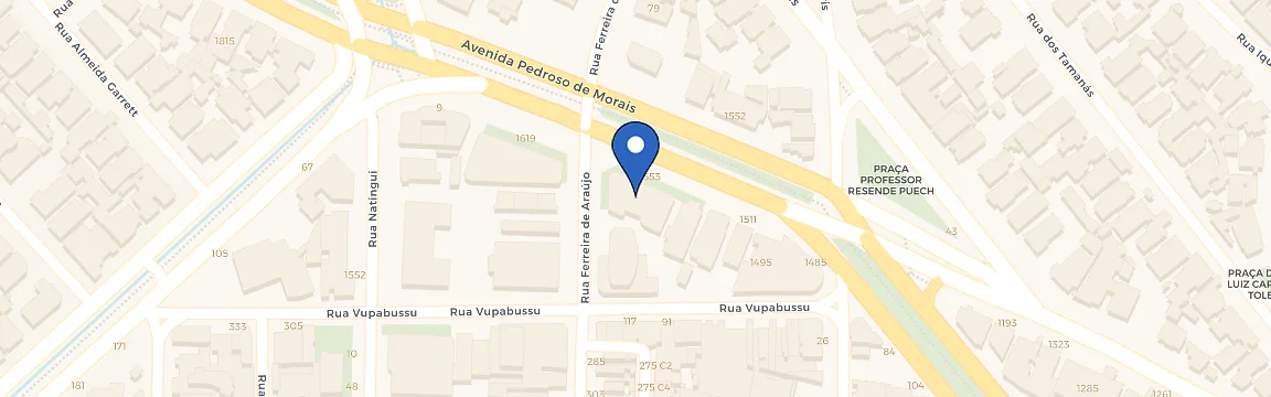 Mapa da estação Zletric - Capital Plaza