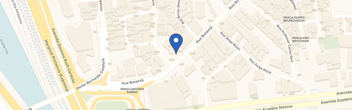 Mapa da estação ICO Butantã