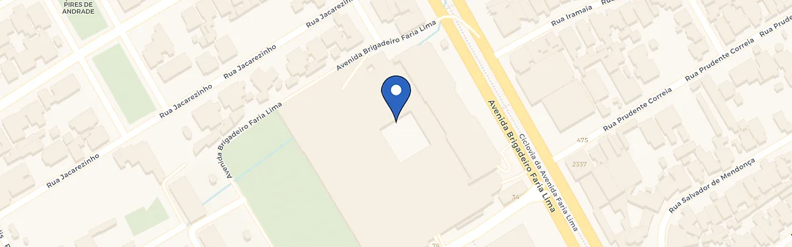 Mapa da estação Iguatemi São Paulo
