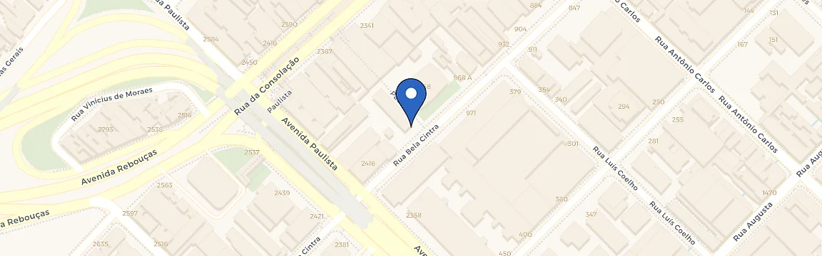Mapa da estação Housi Paulista - WeCharge