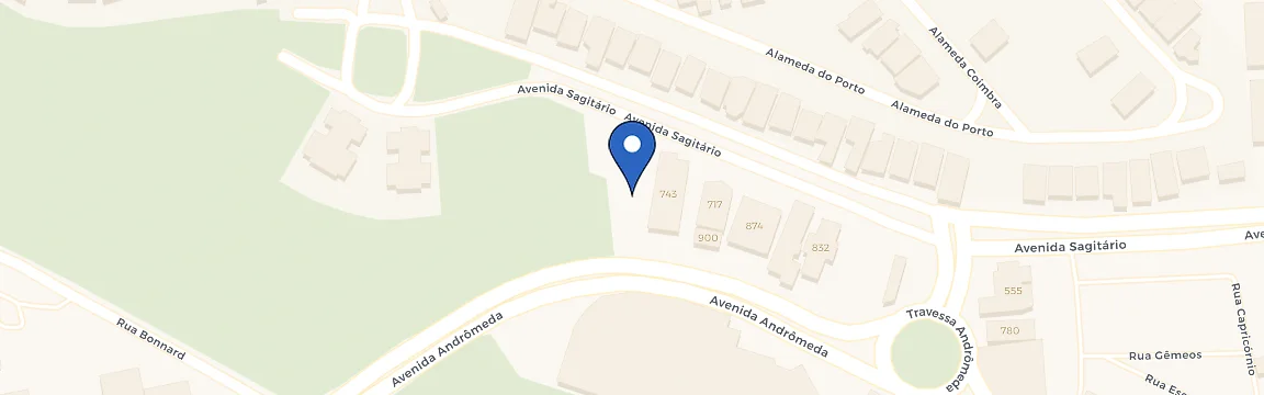 Mapa da estação Edifício Comercial Alpha Square
