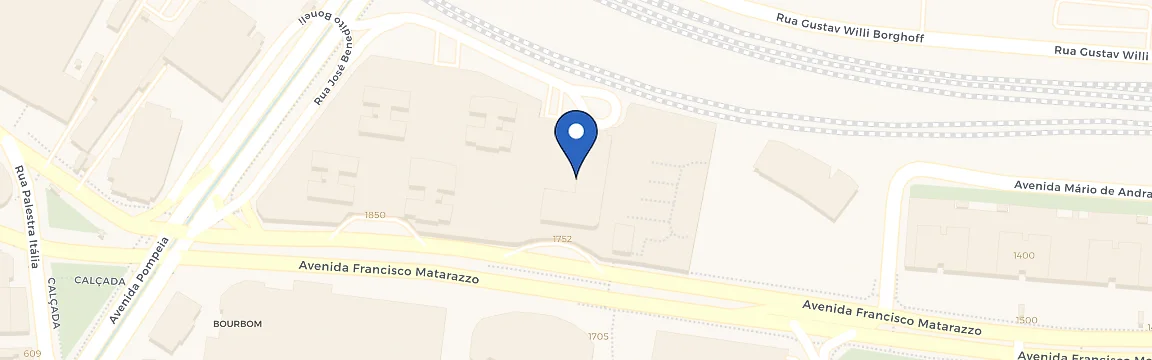 Mapa da estação Casa Das Caldeiras
