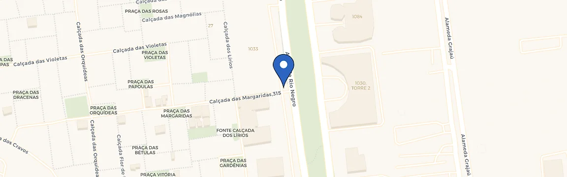 Mapa da estação Alpha Shopping