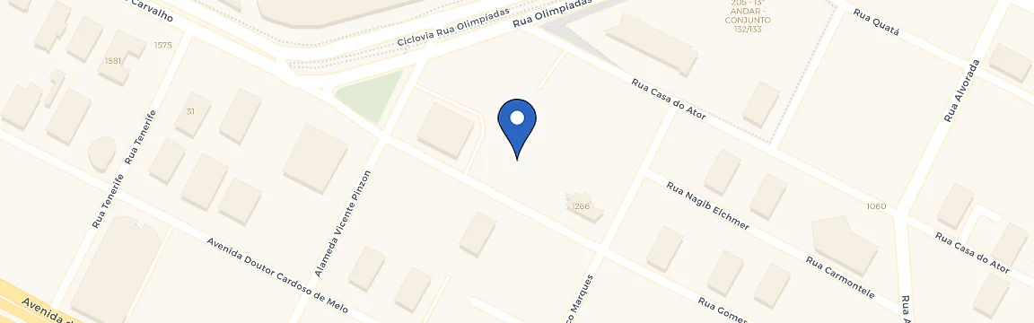 Mapa da estação Business Center
