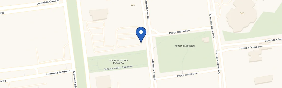 Mapa da estação SelectPark Grajaú