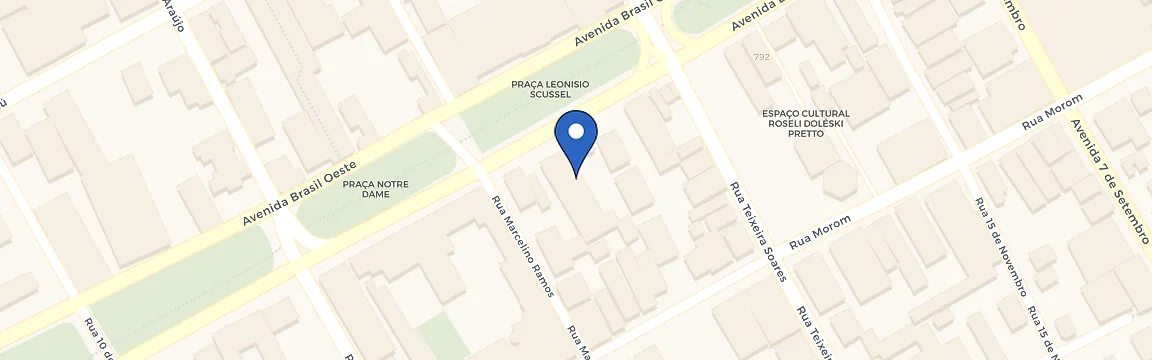 Mapa da estação GL