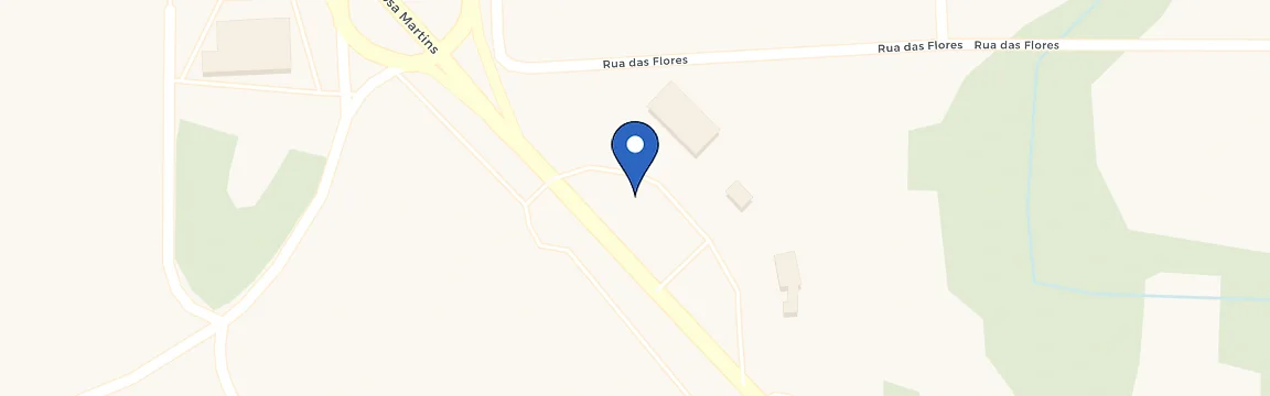 Mapa da estação Posto Cambrussi