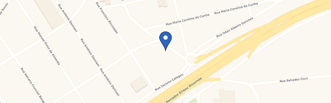 Mapa da estação Gênus Motel