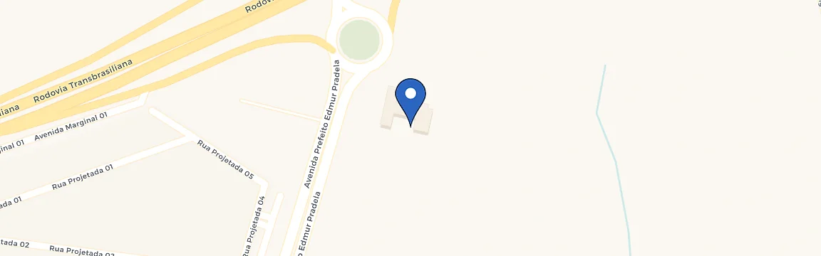 Mapa da estação HM Bady Bassit