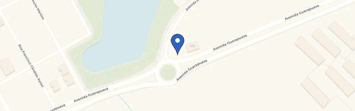 Mapa da estação Hotel Ibis Guarapuava