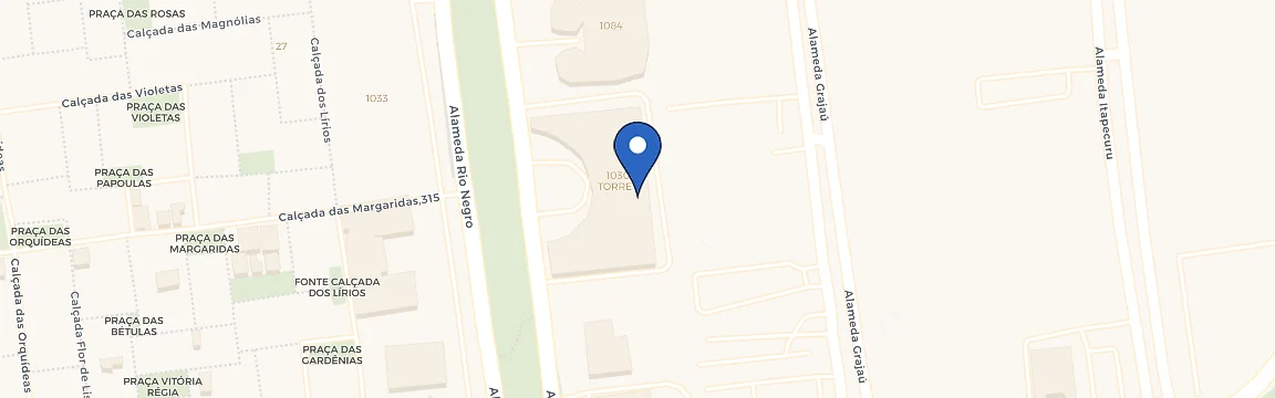 Mapa da estação Radisson Comfort Suites