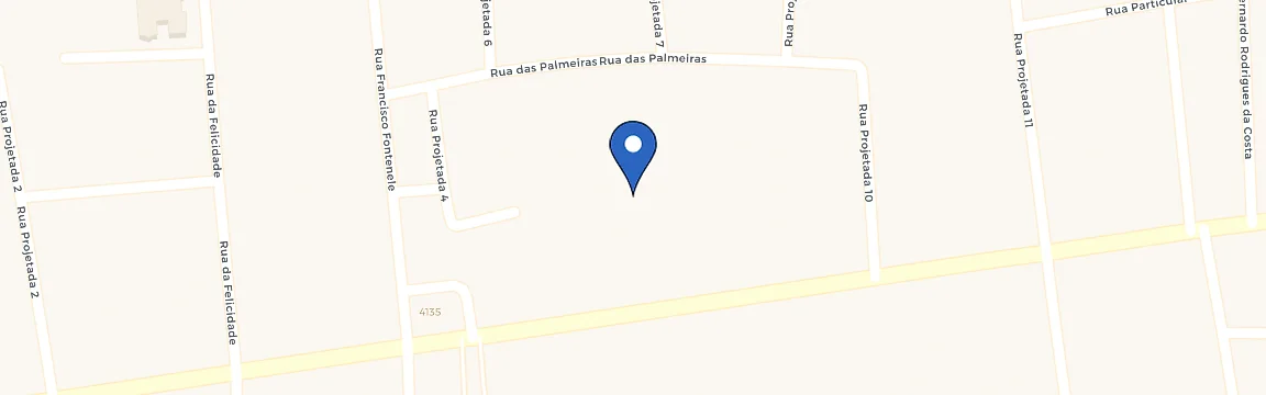 Mapa da estação Pousada Aeroporto