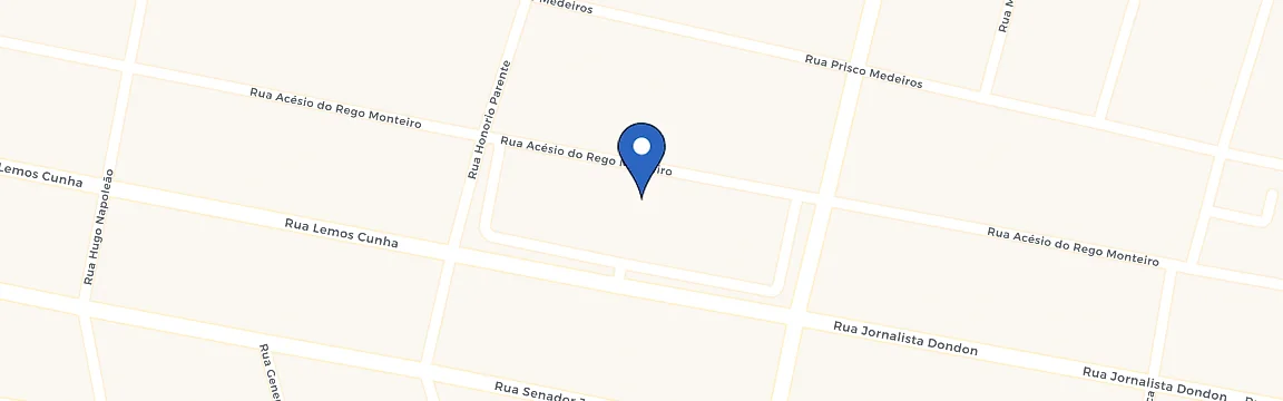 Mapa da estação Smile Horto