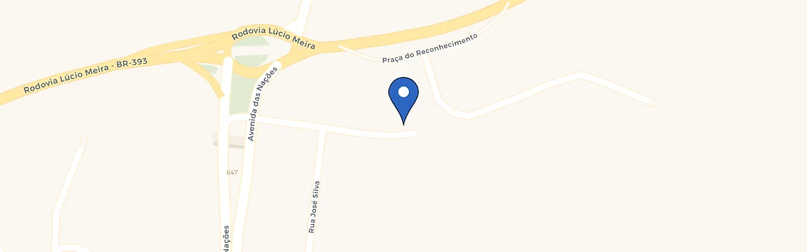 Mapa da estação Posto Limoeiro