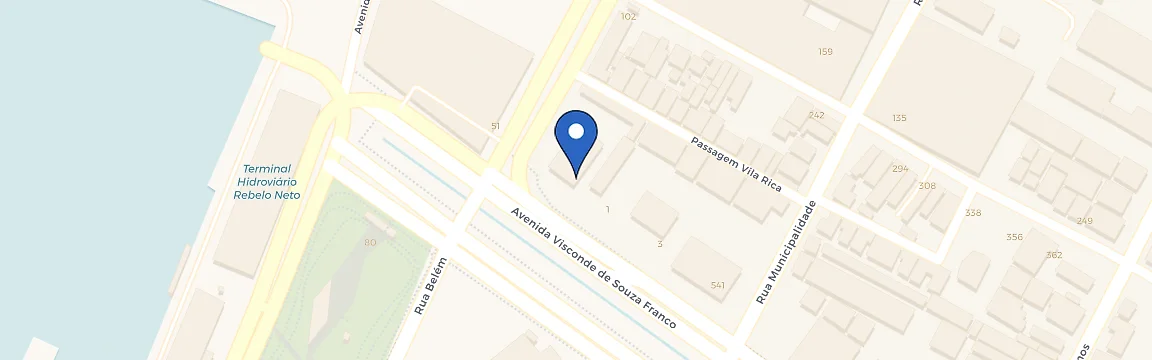Mapa da estação Garagem Pessoal Igor Leite