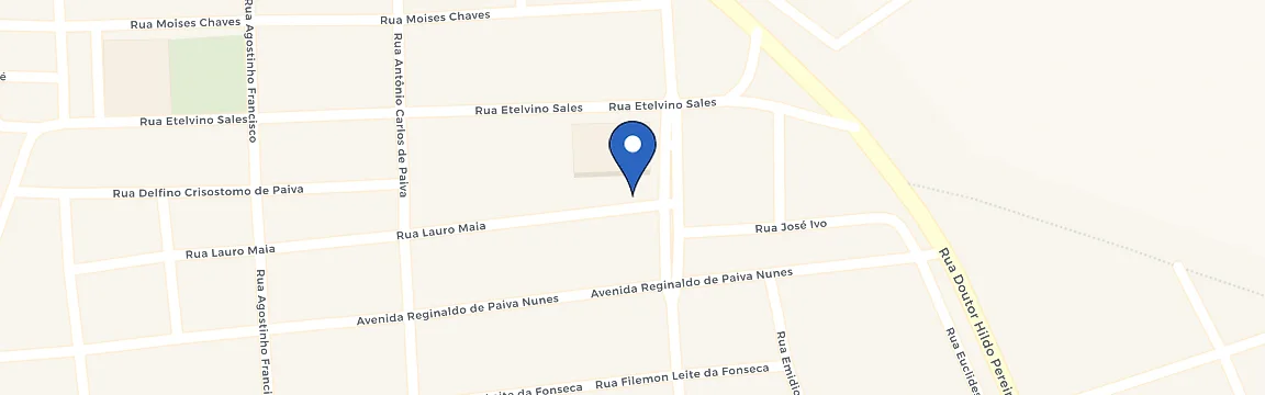 Mapa da estação Hospital De Olho D’Água