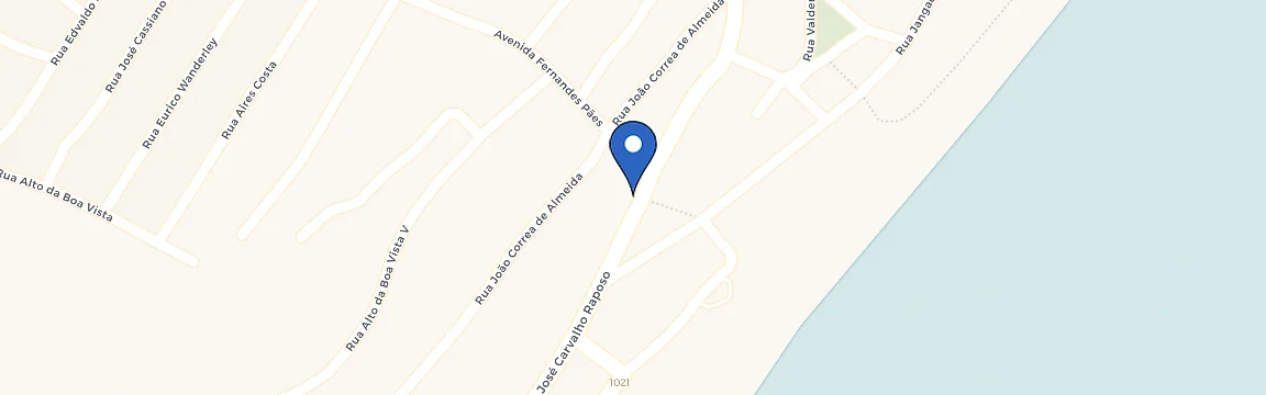 Mapa da estação Casarão Suítes