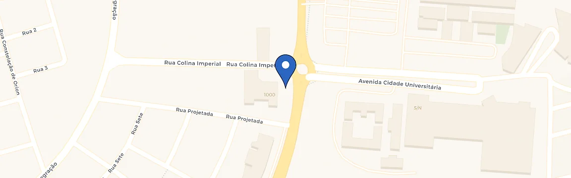 Mapa da estação Hotel Novo Centro
