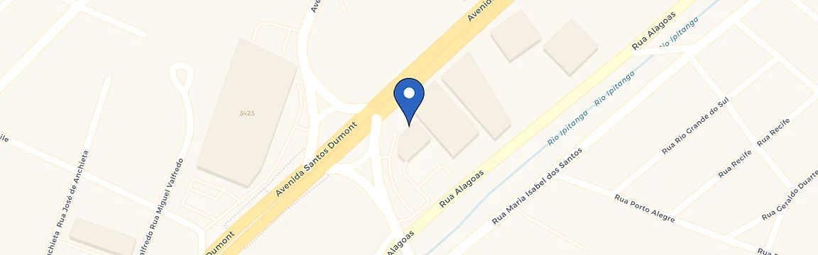 Mapa da estação BYD Lauro De Freitas