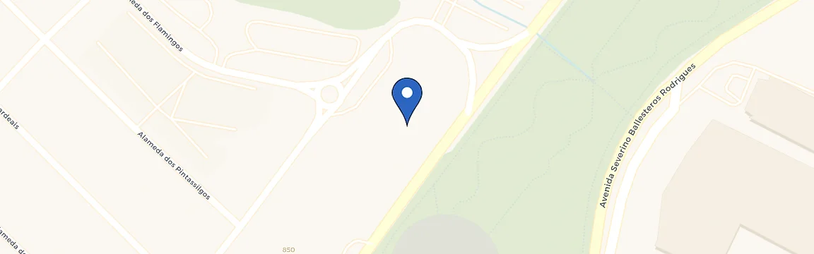 Mapa da estação Shopping Contagem