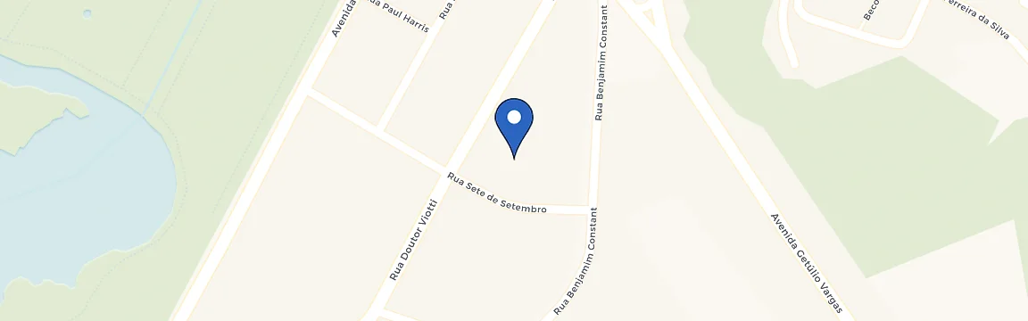 Mapa da estação Auto Center Caxambu