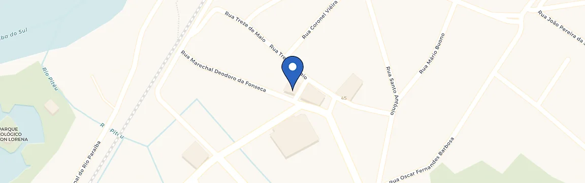 Mapa da estação Videiras Palace Hotel