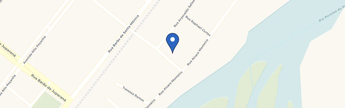 Mapa da estação Catinha Mendes Xavier