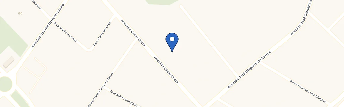Mapa da estação Apto 17, Com Ar-Condicionado Em Taubaté-Sp/Centro