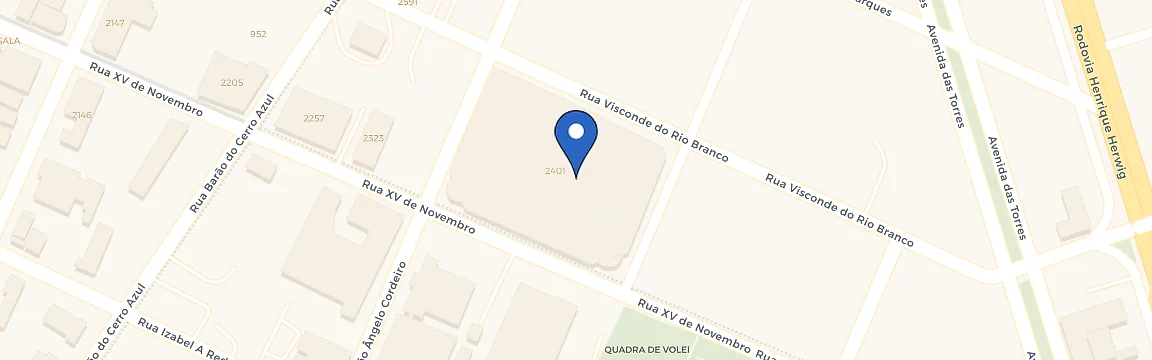 Mapa da estação Muffato São José Dos Pinhais