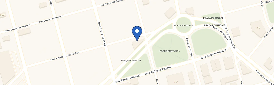 Mapa da estação DSA-X Comprando Bauru