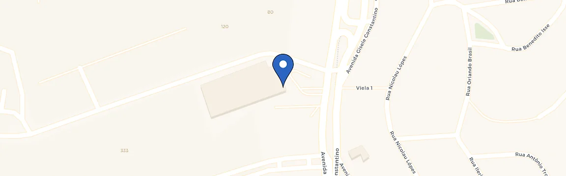 Mapa da estação Sorocaba Dc ( Tupi)