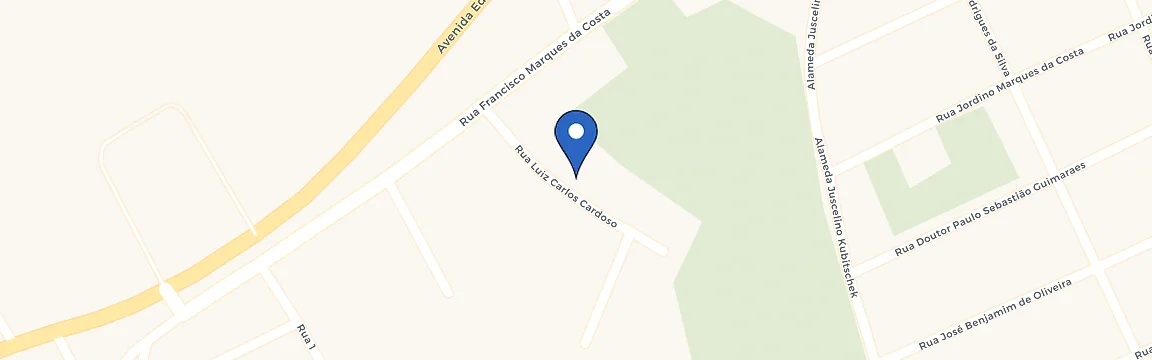 Mapa da estação Maranata