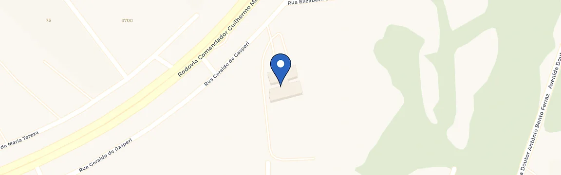 Mapa da estação Valinhos Plaza Hotel