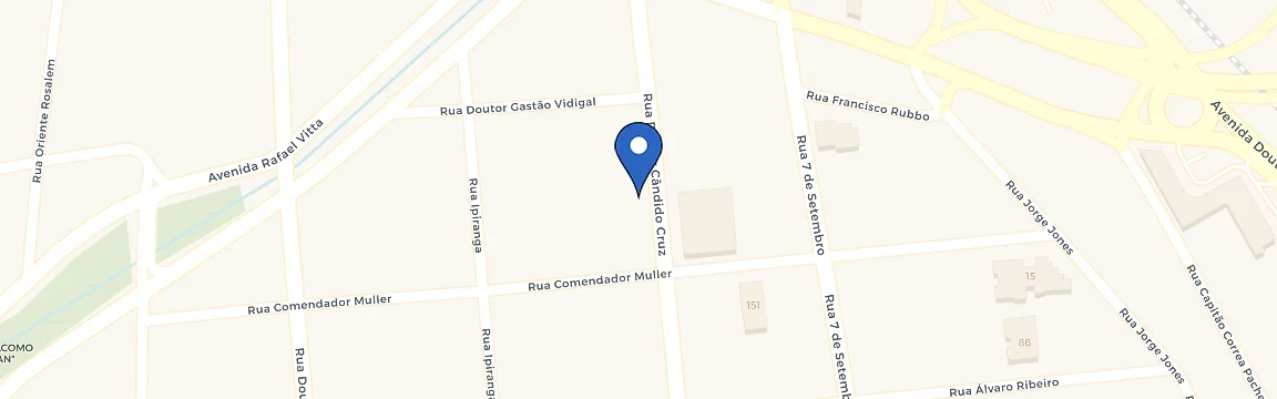 Mapa da estação Romaninho Autopeças & Centro Automotivo