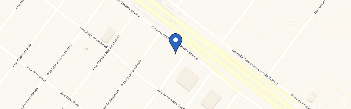 Mapa da estação Thor Volvo Ribeirão Preto
