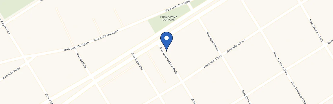 Mapa da estação Barretão Auto Center