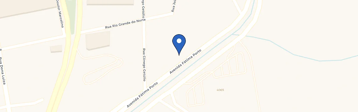 Mapa da estação Oficina Mecânica Lagoa Grande