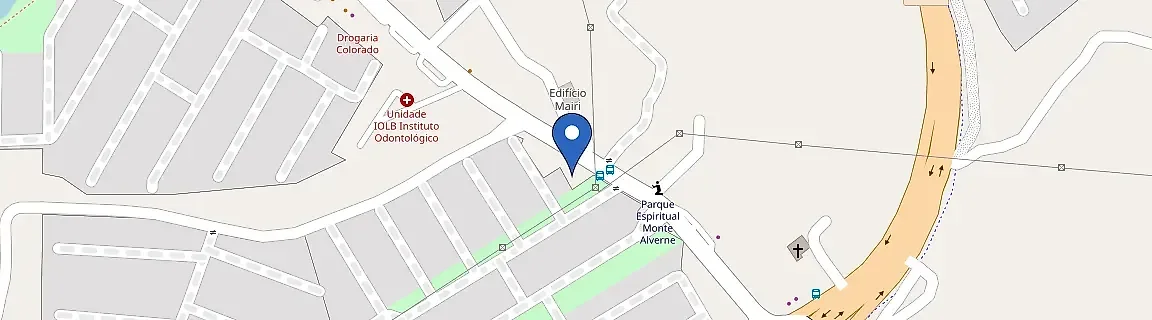 Mapa da estação Drogaria Colorado